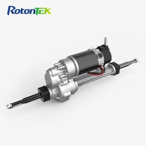 800W Permanent Magnet Brushed Electric Transaxle for Power trolleys